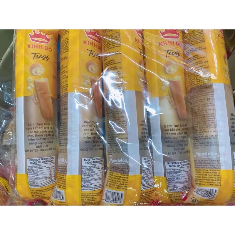 COMBO 5 CÁI BÁNH MÌ TƯƠI Ổ DÀI KINH ĐÔHSD:10->13 NGÀY