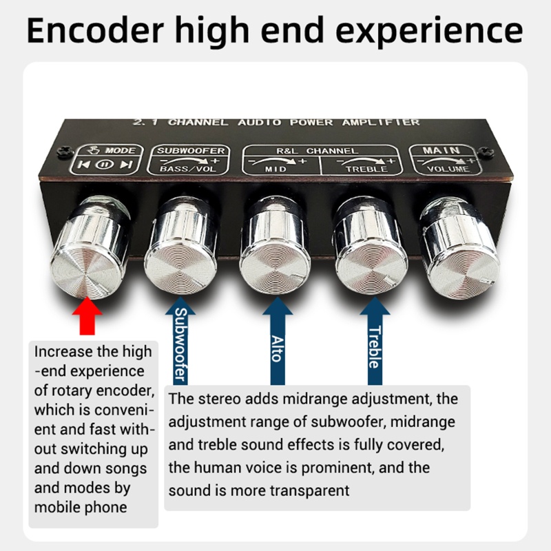 Bảng Mạch Khuếch Đại Âm Thanh ZK-MT21S 2 Kênh 1 Kênh 50Wx2 + 100W Chuyên Dụng Cho Gia Đình