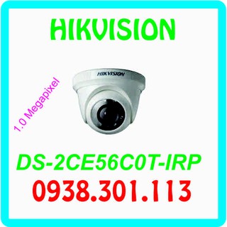 Camera HD-TVI 1.0 Mp HIKVISION DS-2CE56C0T-IRP