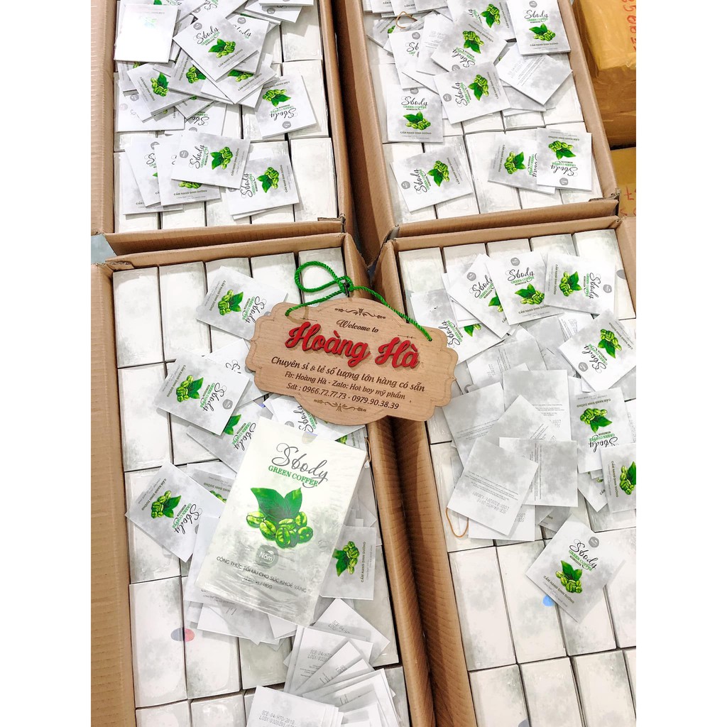 giảm cân khử mỡ cafe sbody green tea | BigBuy360 - bigbuy360.vn