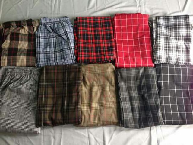 Quần kẻ caro - PLAID PANTS