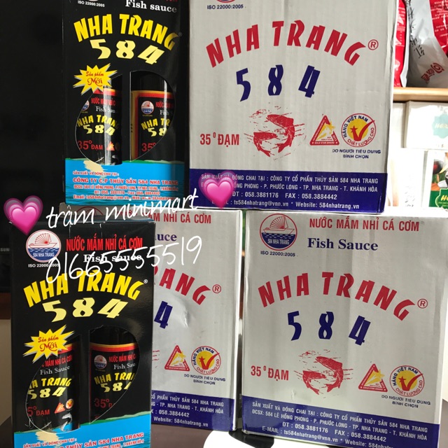 Nước mắm nhỉ cá cơm Nha trang 2 chai 