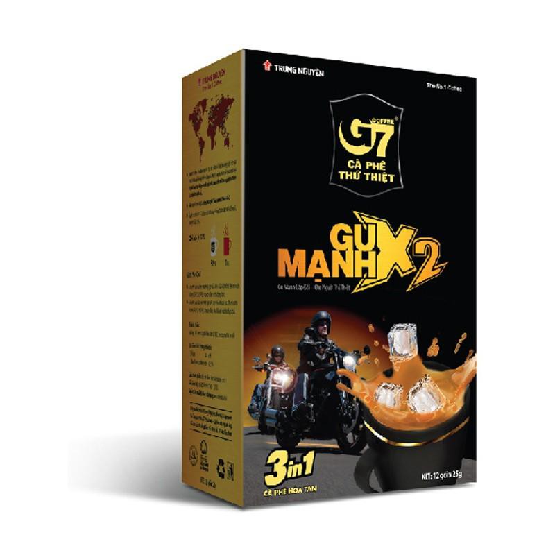 cafe hòa tan G7 gu mạnh 3in1 Trung nguyên