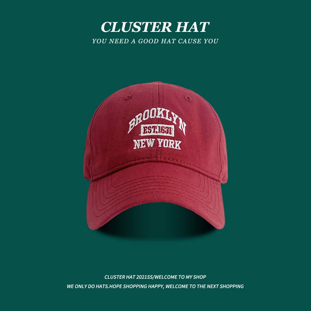 Mũ Lưỡi Trai Thêu Chữ Phong Cách Hàn Cá Tính Cho Nữ