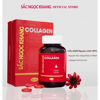 Collagen Sắc Ngọc Khang thế hệ mới 100% từ Nhật Bản Hộp 60 viên thumbnail