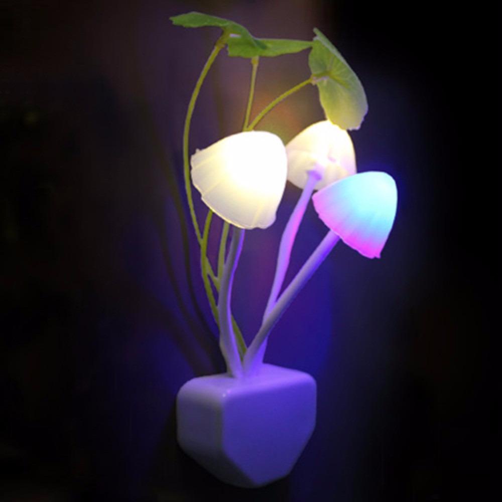 [Cho giấc ngủ ngon] 🦋Đèn Ngủ Led Cảm Biến Ánh Sáng Hình Nấm