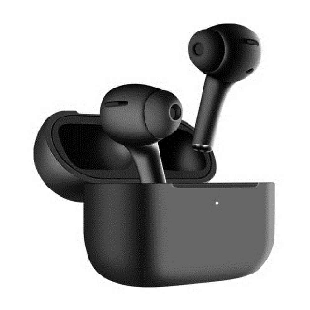 Tai nghe bluetooth mini i5000 Blackpods Pro, đen nhám huyền bí, Có chống ồn, đỏi tên, Định vị, Sạc không dây. BH 6 tháng | BigBuy360 - bigbuy360.vn
