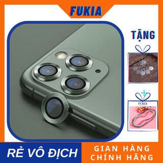Bộ 3 khung kính bảo vệ camera IPhone 11 / 11 Pro Max / 11 Pro chính hãng Kuzoom