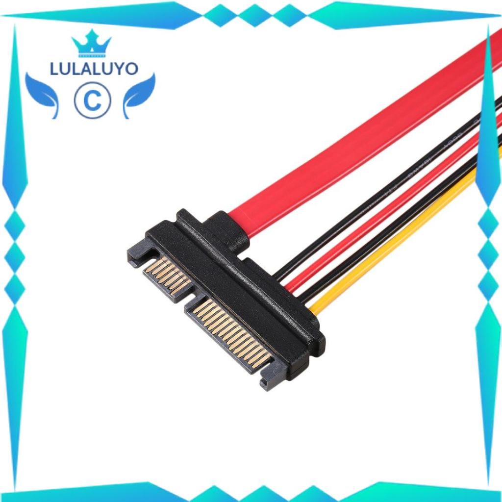 [Giá thấp] 7+15 Pin Serial SATA Data Power Extension Cable Serial Power Adapter Cable .lu | WebRaoVat - webraovat.net.vn