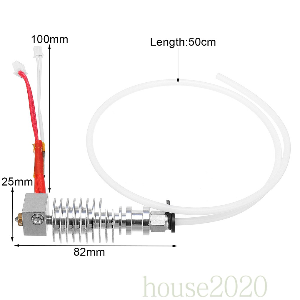 Đầu Phun V5 J-Head 0.4mm / 1.75mm Thay Thế Cho Máy In 3d I3 Mega | BigBuy360 - bigbuy360.vn