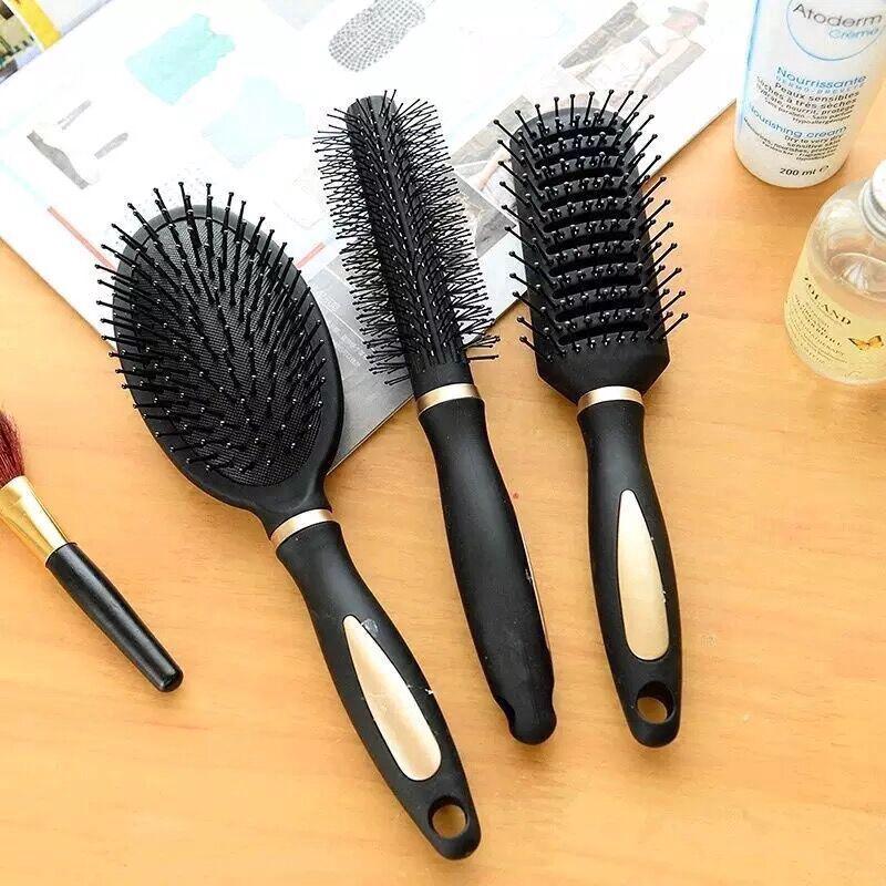 Professional Ribs Comb Bàn chải tóc massage nữ Bàn chải tóc da đầu chải