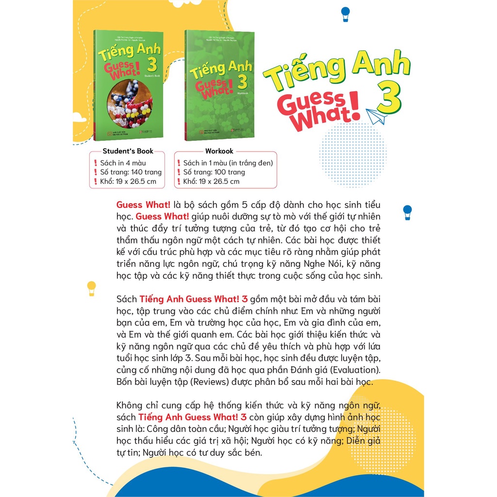 Sách Giáo Khoa Tiếng Anh Guess What! 3 (Workbook)