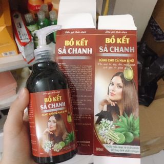 Dầu gội bồ kết sã chanh
