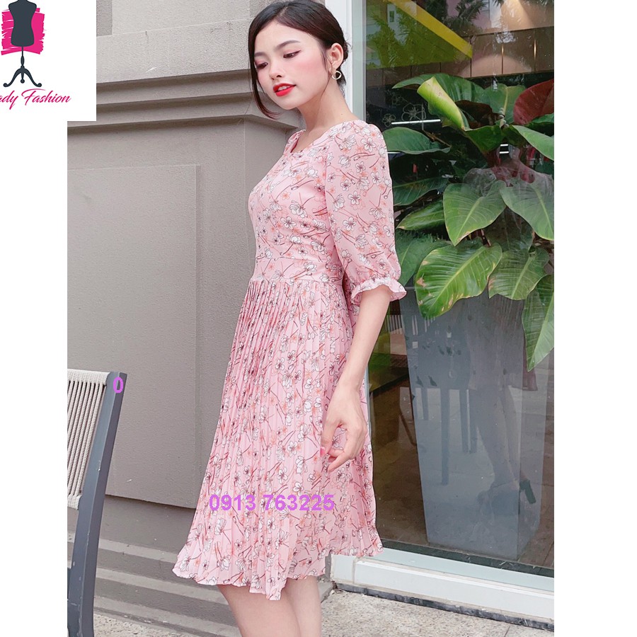 ĐẦM HOA PHỐI DẬP LY TRẺ TRUNG - MS 0603D
