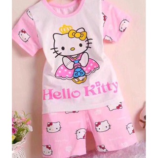 Bộ quần áo hello kitty cho bé