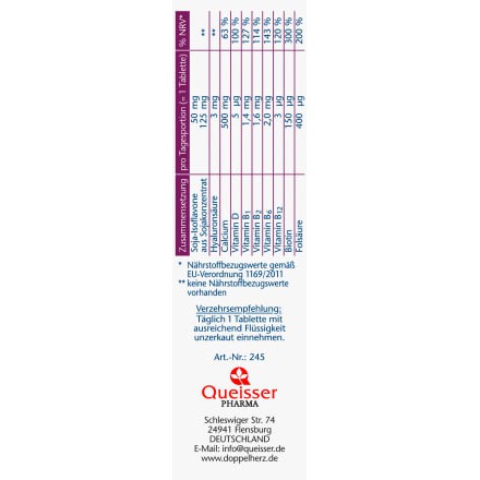 Aktiv Meno Soja Isoflavone Cân Bằng Nội Tiết Tố Nữ 30 Viên - TP051