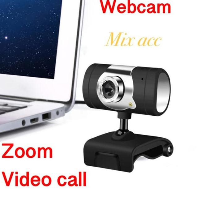 Webcam tích hợp đèn led F6 có mic hỗ trợ quay video trực tiếp ✖