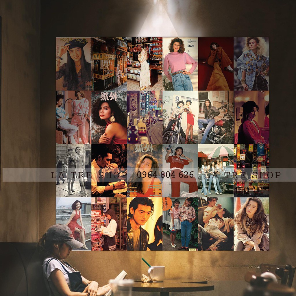 POSTER decal tranh decor dán tường vintage,trang trí phòng ngủ áp phích dán tường quầy bar khổ A4 1010