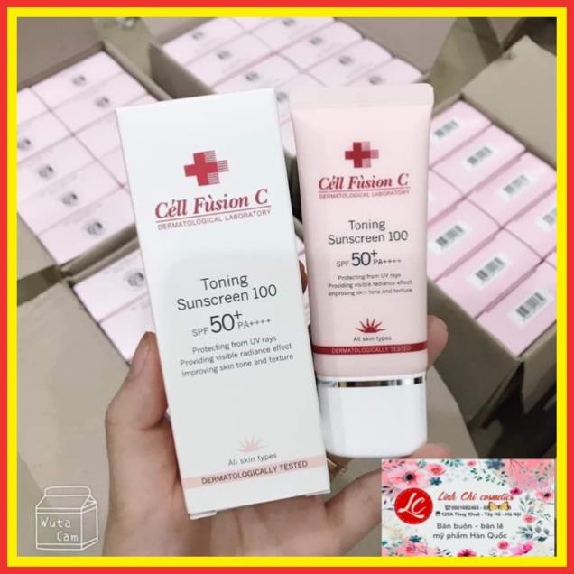 Kem Chống Nắng Cell Fusion C Toning Suncreen 100