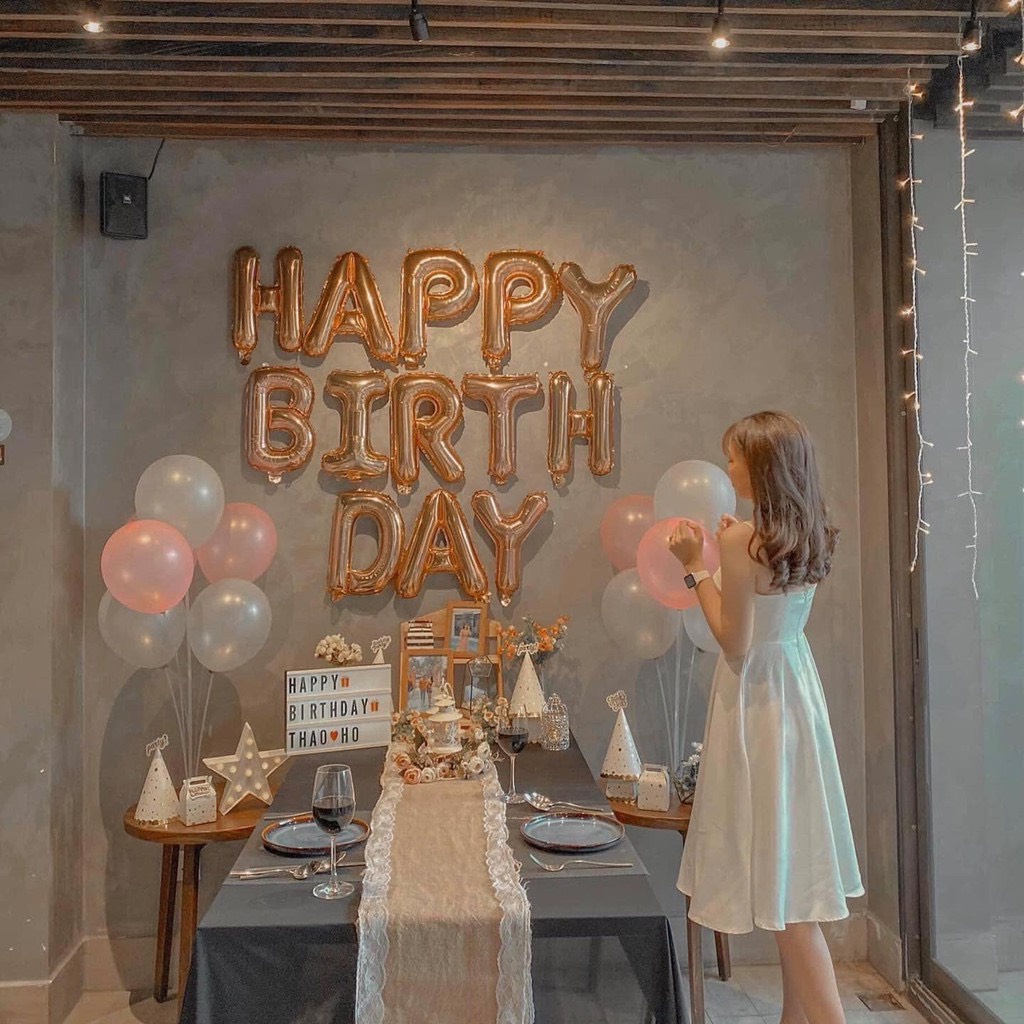 Set Trang Trí Sinh Nhật Nhanh Cho Người Yêu Trong 30p