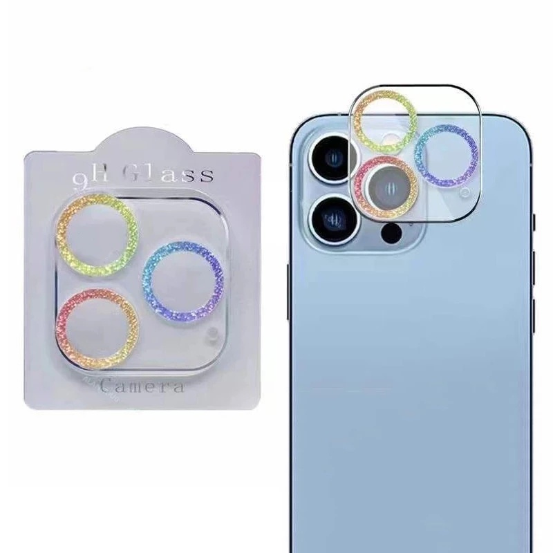 Ốp Điện Thoại Kính Cường Lực Kim Tuyến Cho iPhone 14 13 Pro max 11 12pro max 12 13mini 14Pro 14Plus