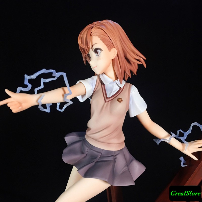 ( Sẵn ) Mô hình Figuer Anime MIKOTO MISAKA Tuyệt chiêu RailGun