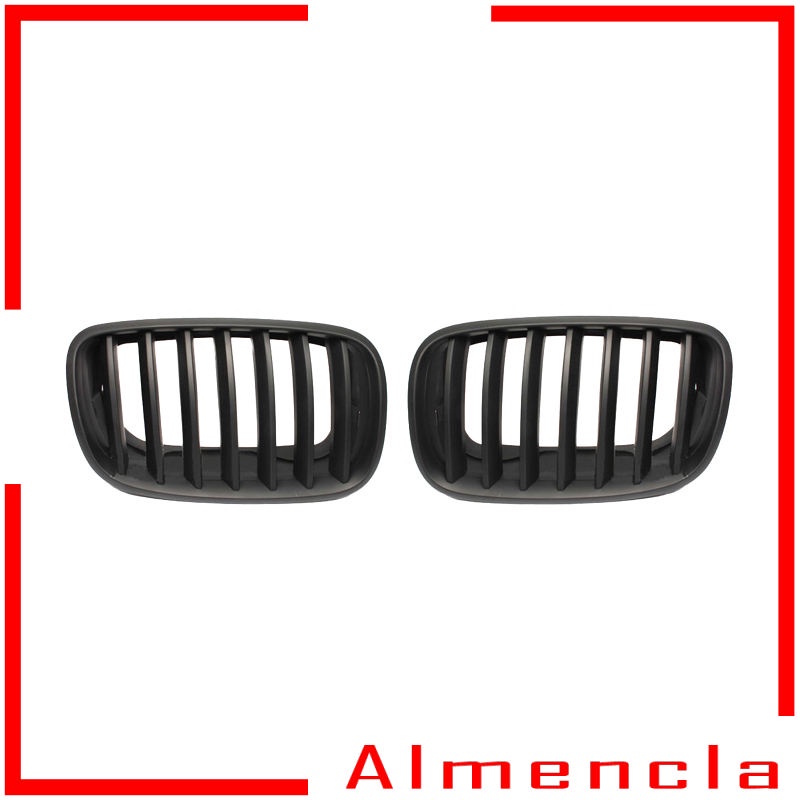 Bộ 2 Lưới Tản Nhiệt Thận Trước ABS Phù Hợp Cho Khuôn x5 x6 E71 07-2013
