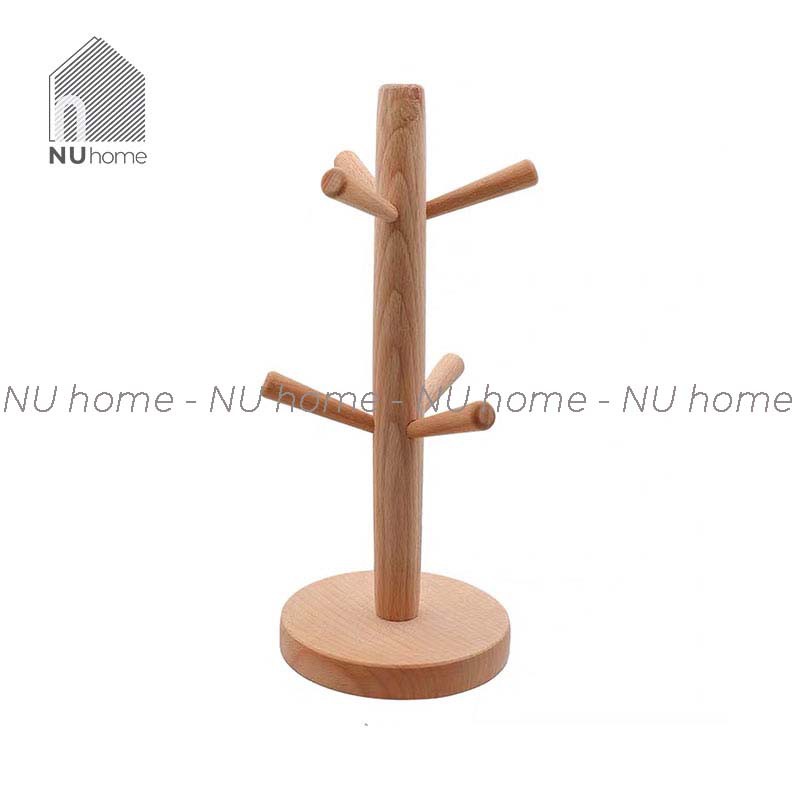 nuhome.vn | Cây treo ly - Suri, cây treo ly bằng gỗ thiết kế đơn giản, đẹp mắt và sang trọng