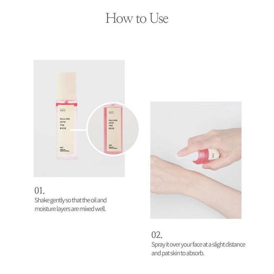 [Hàng mới về] Xịt khoáng Sioris Falling Into The Rose Mist 100ml | BigBuy360 - bigbuy360.vn