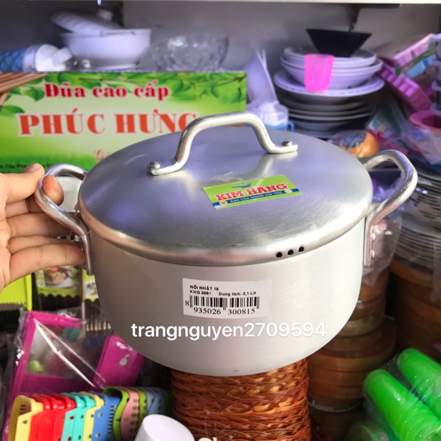 Combo khách đặt nồi thau Kim Hằng