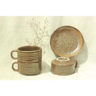 Bộ Tách Cafe Gốm Sứ (cốc và đĩa)
