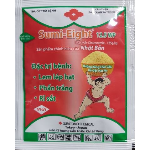 Sumi Eight 12.5WP gói 10gr - Thuốc nội hấp phòng trừ nấm bệnh cây trồng