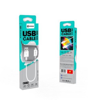 Cáp sạc micro usb 25cm titan dm06 - bảo hành 12 tháng 1 đổi 1