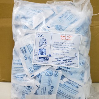 Thanh lý 100 cái bao tóc tiêt trùng từng cái Medipro