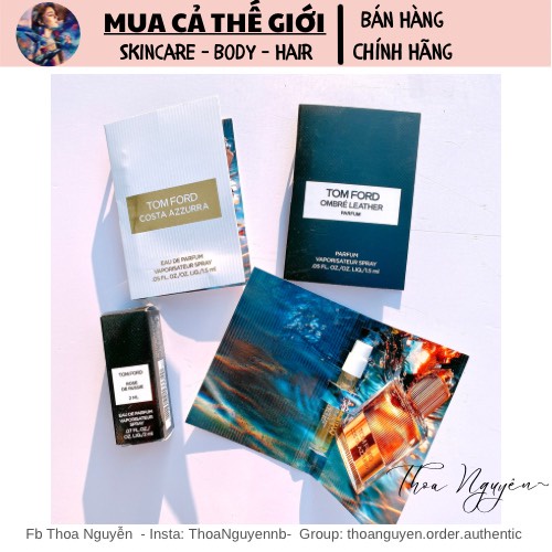 Vial Mẫu thử nước hoa Tomford