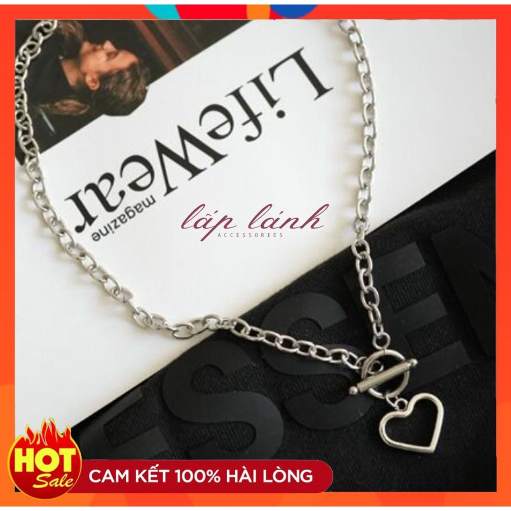 [HOT] VÒNG CỔ DÂY CHUYỀN DÂY XÍCH KIM LOẠI UNISEX THỜI TRANG CÁ TÍNH PHONG CÁCH HÀN QUỐC HIPHOP 222VC044