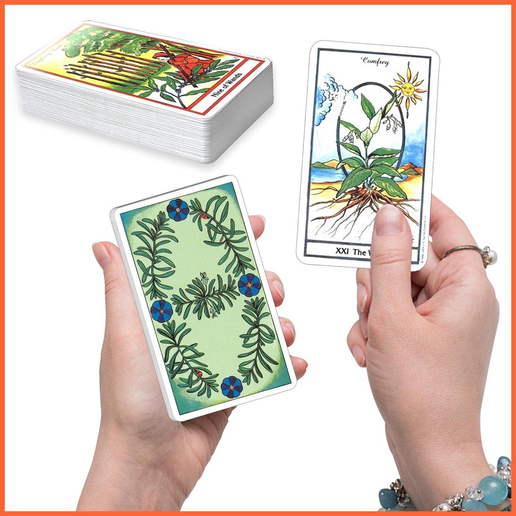 Bộ Bài Tarot PDF Guidebook Fate Divination Bằng Tiếng Anh