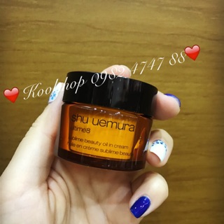 Mini 13ml KEM DƯỠNG CHỐNG LÃO HOÁ CAO CẤP SHU UEMURA ULTIME8 SUBLIME BEAUTY OIL IN CREAM
