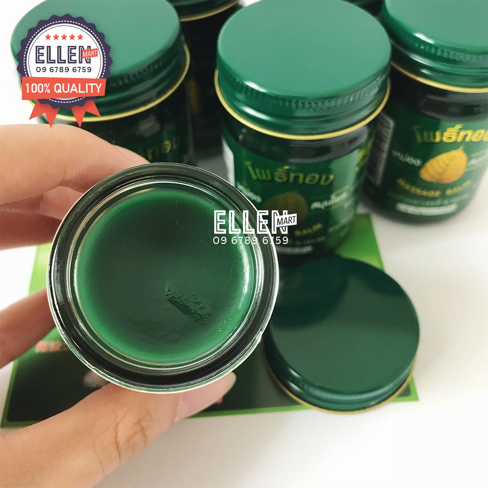 6 hủ dầu cù là xanh Massage Balm lá bồ đề 50g