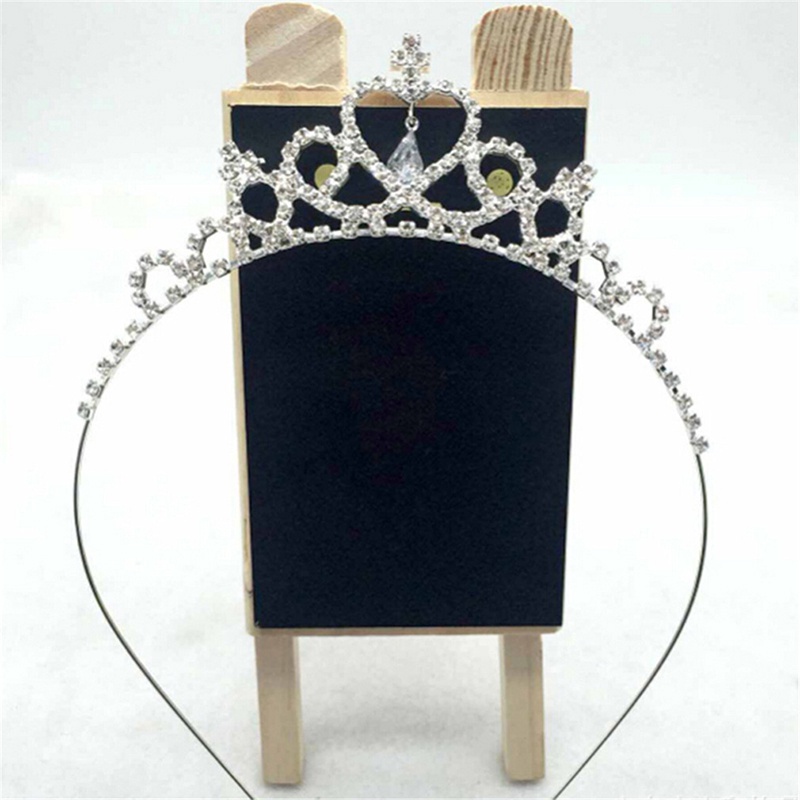 Vương Miện Công Chúa Đính Đá Pha Lê Cho Bé Gái