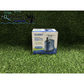 Máy bơm hút cặn đáy hồ cá SOBO WP 200D