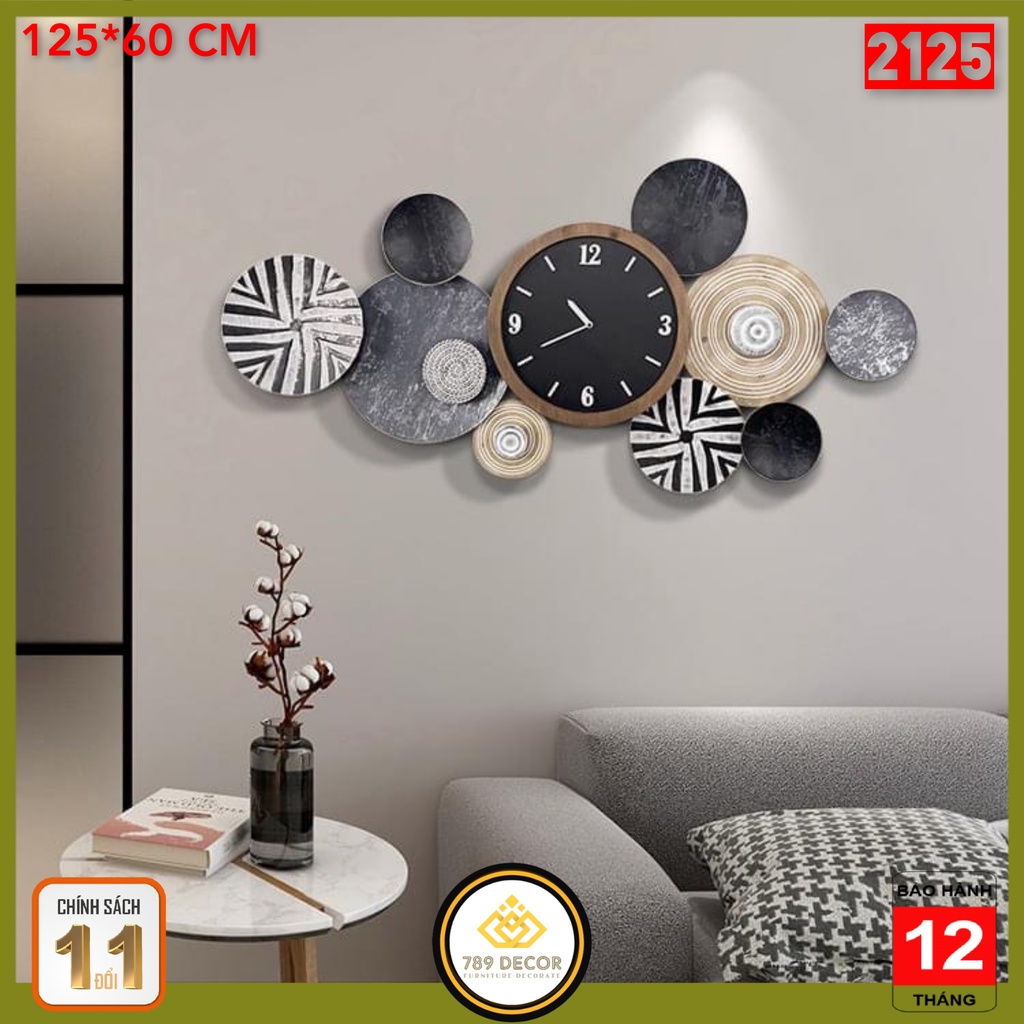 Đồng Hồ Nghệ Thuật Trang Trí Mã 2125