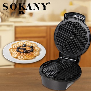 Máy làm bánh kẹp Waffle Sokany WJ-152 hình trái tim