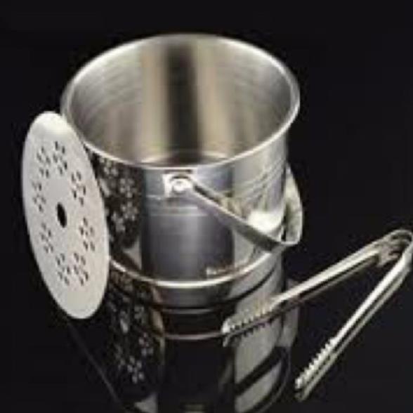 Xô đựng đá 1.0 lít 100% inox..
