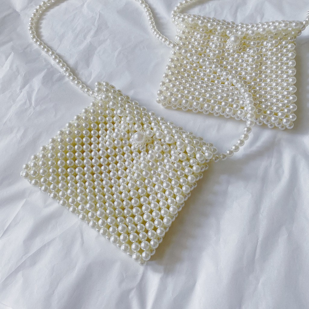 Lily Mini Chic Bag | Túi xách nữ đeo chéo mini kết hạt cườm