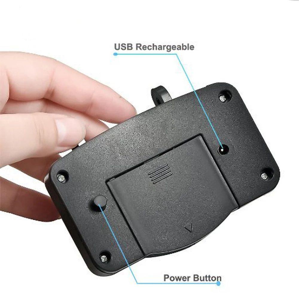 ESPO Đèn LED 11 Bóng Siêu Sáng Gắn Mũ Lưỡi Trai Cho Hoạt Động Ngoài Trời