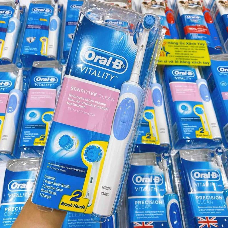 Tổng hợp bàn chải điện oralB đủ loại cam kết hàng chuẩn 100%