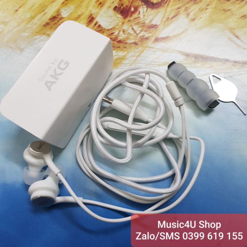 Tai nghe AKG Jack Type C cho Samsung S22 S21 S20 Note 20 Note 20 dây dù âm siêu hay Tuấn Hà Store