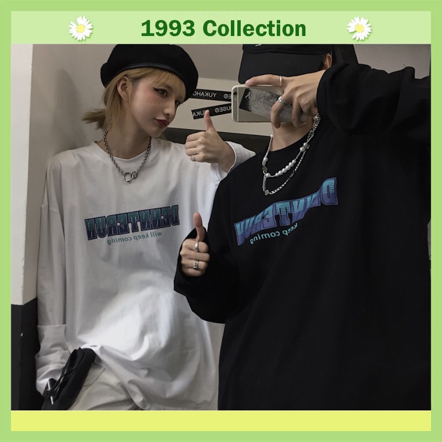 Áo thun tay dài form rộng 1993 Collection, áo sweater Unisex SW10