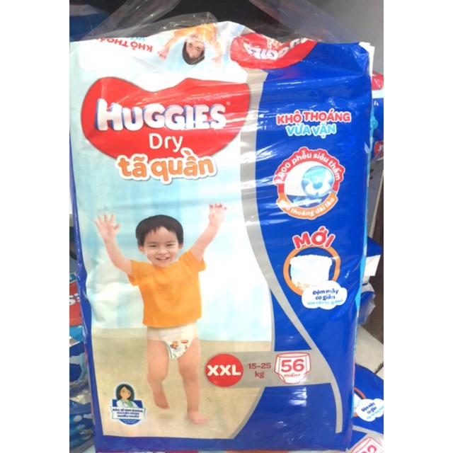 Tả quần Huggies XXL56 cho bé từ 15-25kg